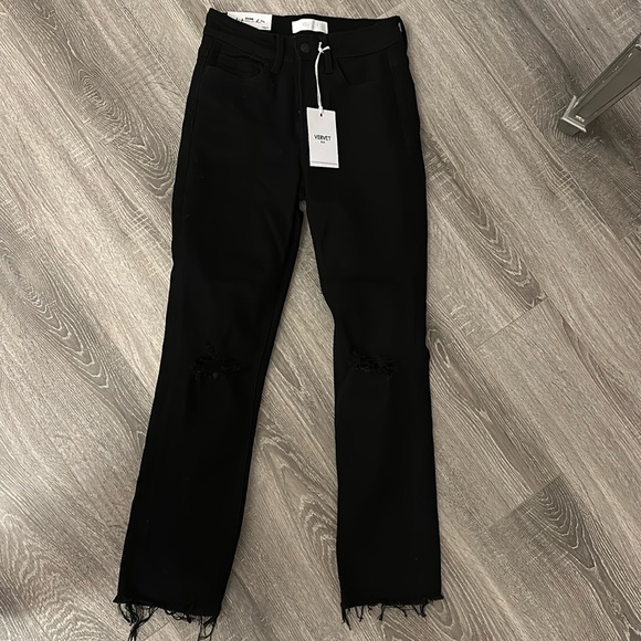 Vervet high rise stretch slim straight jeans JEANNE - Picture 1 of 3